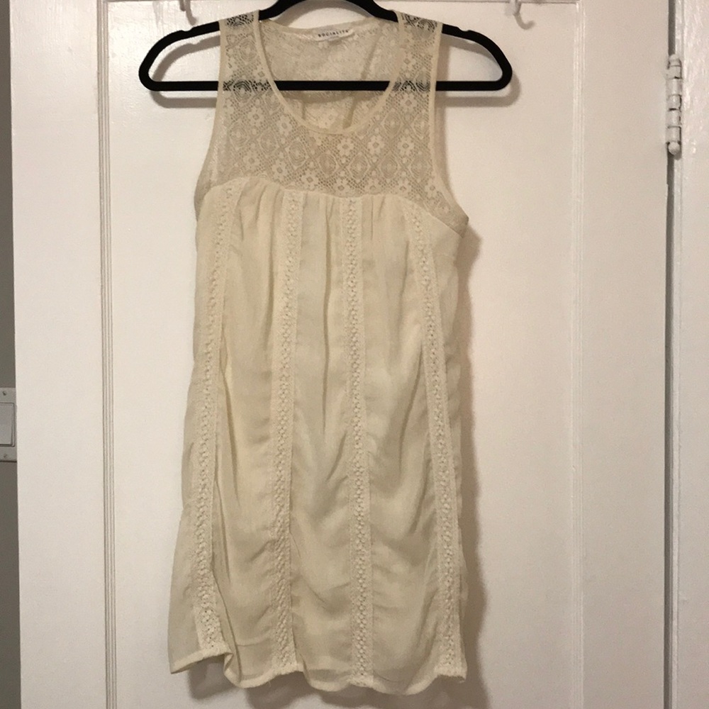 Cream Summer Dress